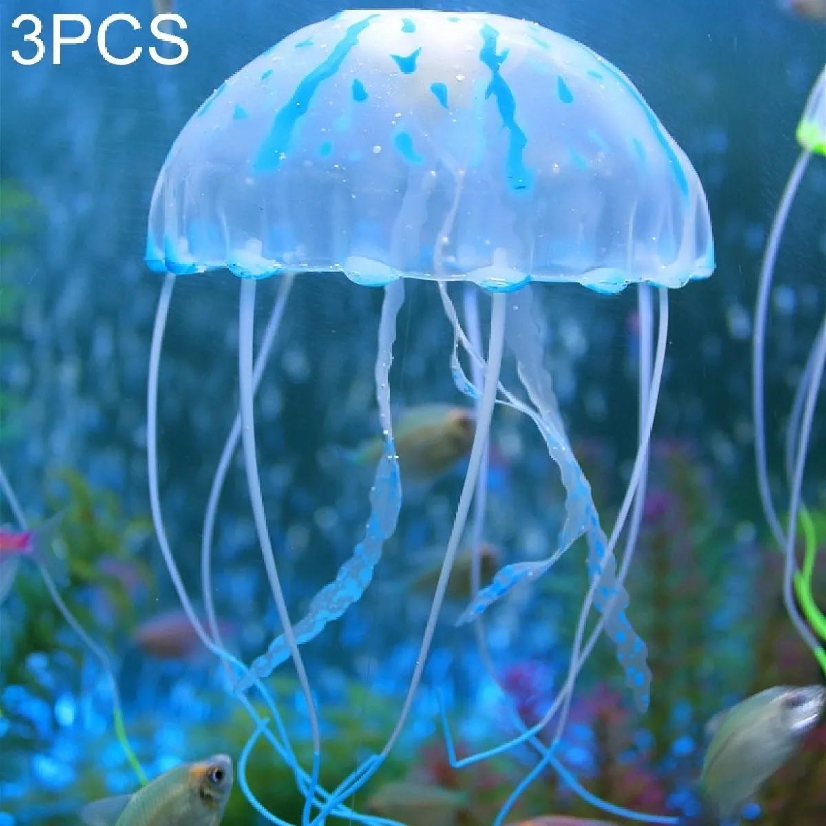 Wewoo Décoration Aquarium Méduses Fluorescentes