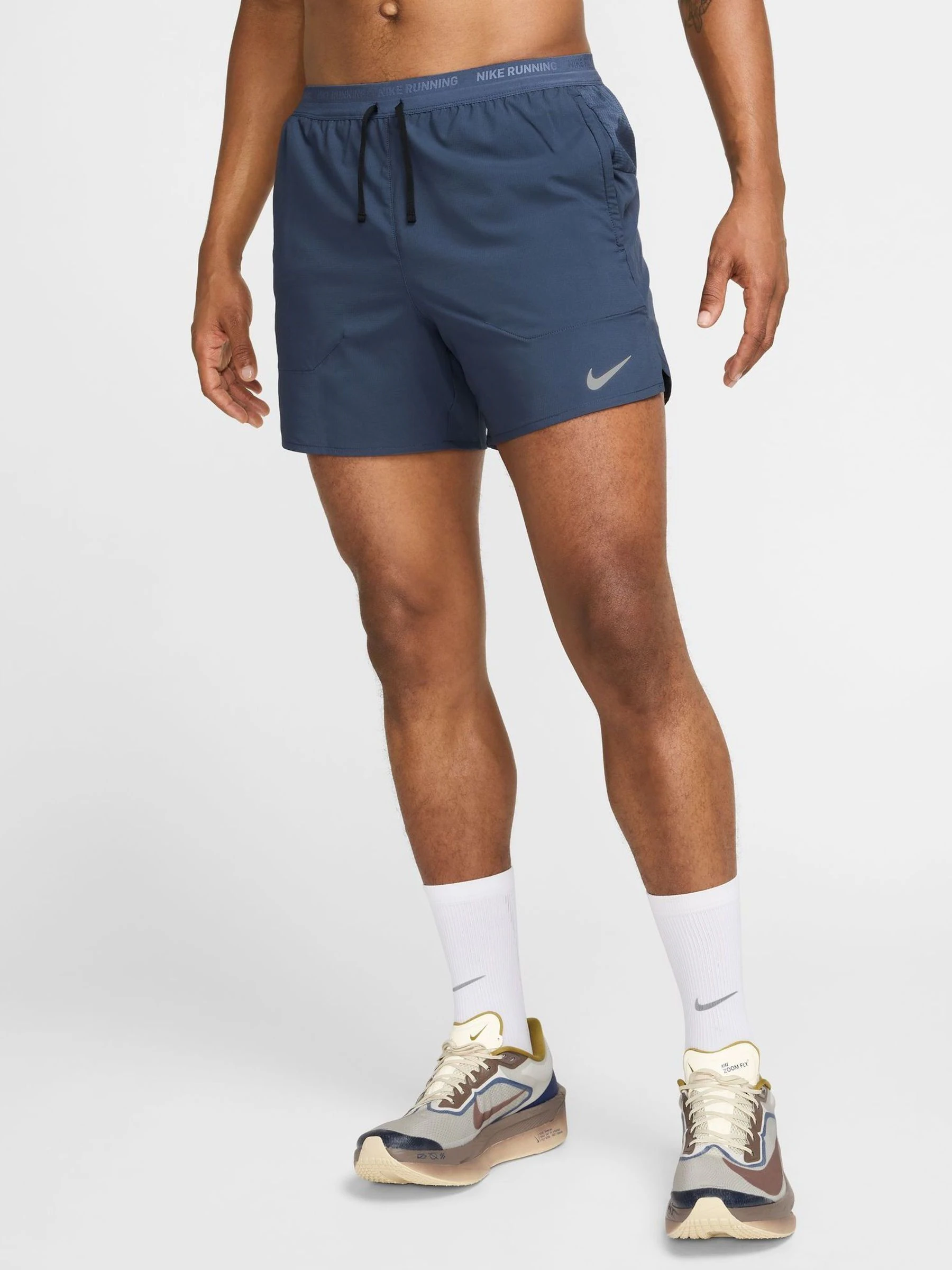 Thunder - Blauw - 5 inch - Nike Dri-FIT Stride hardloopshort