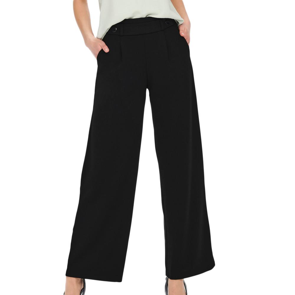 JDY Pantalon Noir Ample Femme JDY Geggo