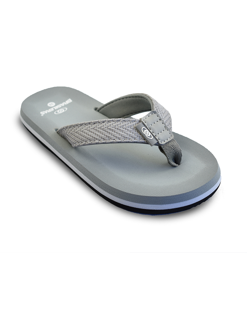 Children's Puff Slippers Gray Multicolor