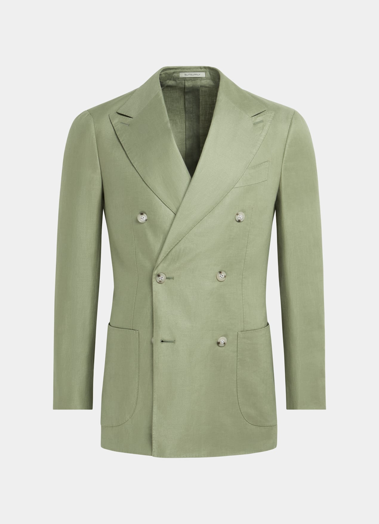 Costume Havana coupe Tailored vert clair