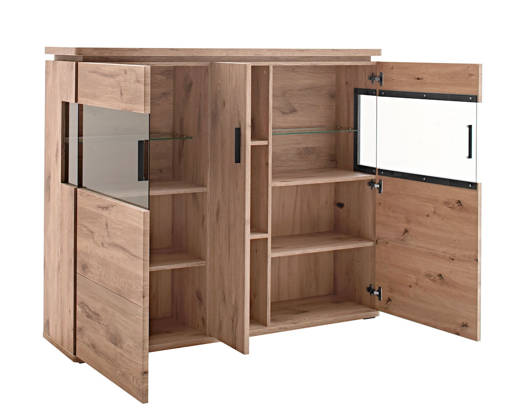 Highboard Modena 150 x 124 x 38 cm Viking Oak