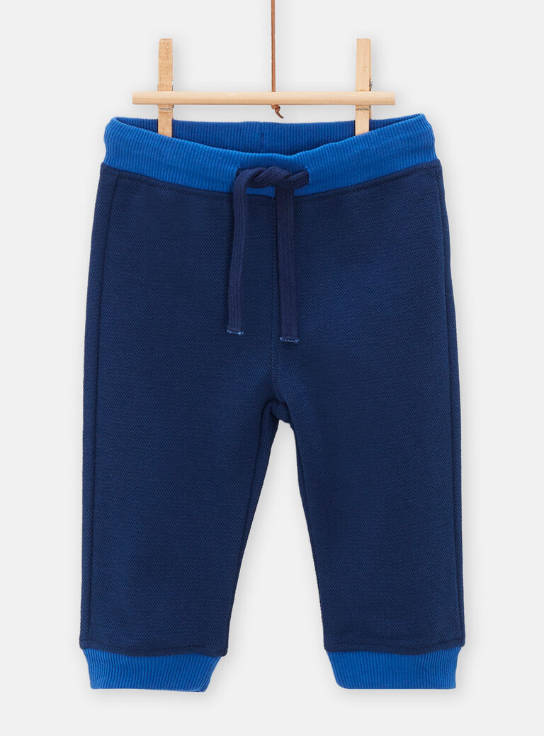 Jogging bleu encre avec motif tigre pour garçon