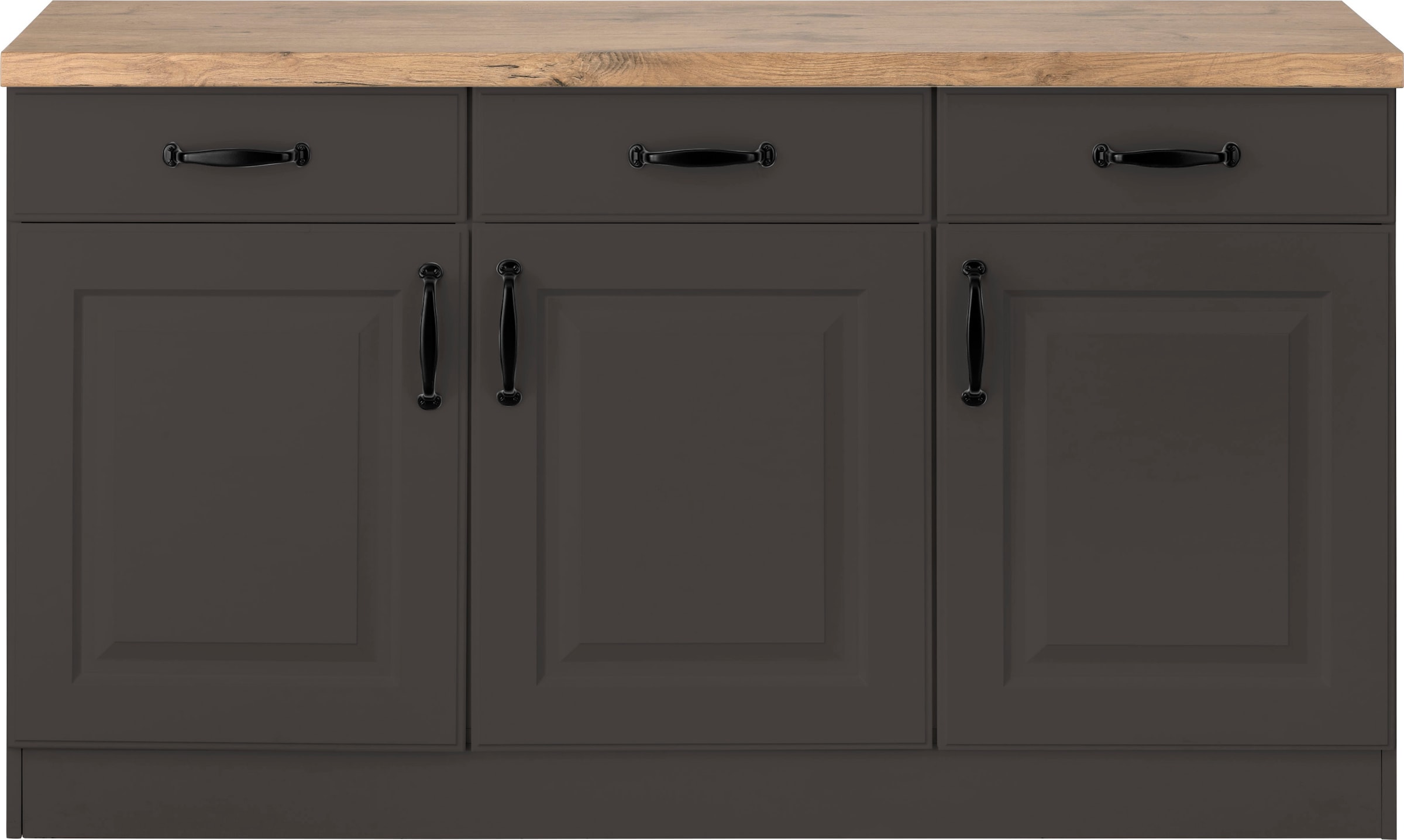 wiho Küchen Unterschrank »Erla« 150 cm breit mit Kassettenfront