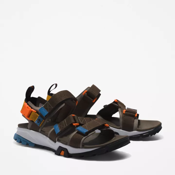 Sandale Garrison Trail à deux brides pour homme en gris