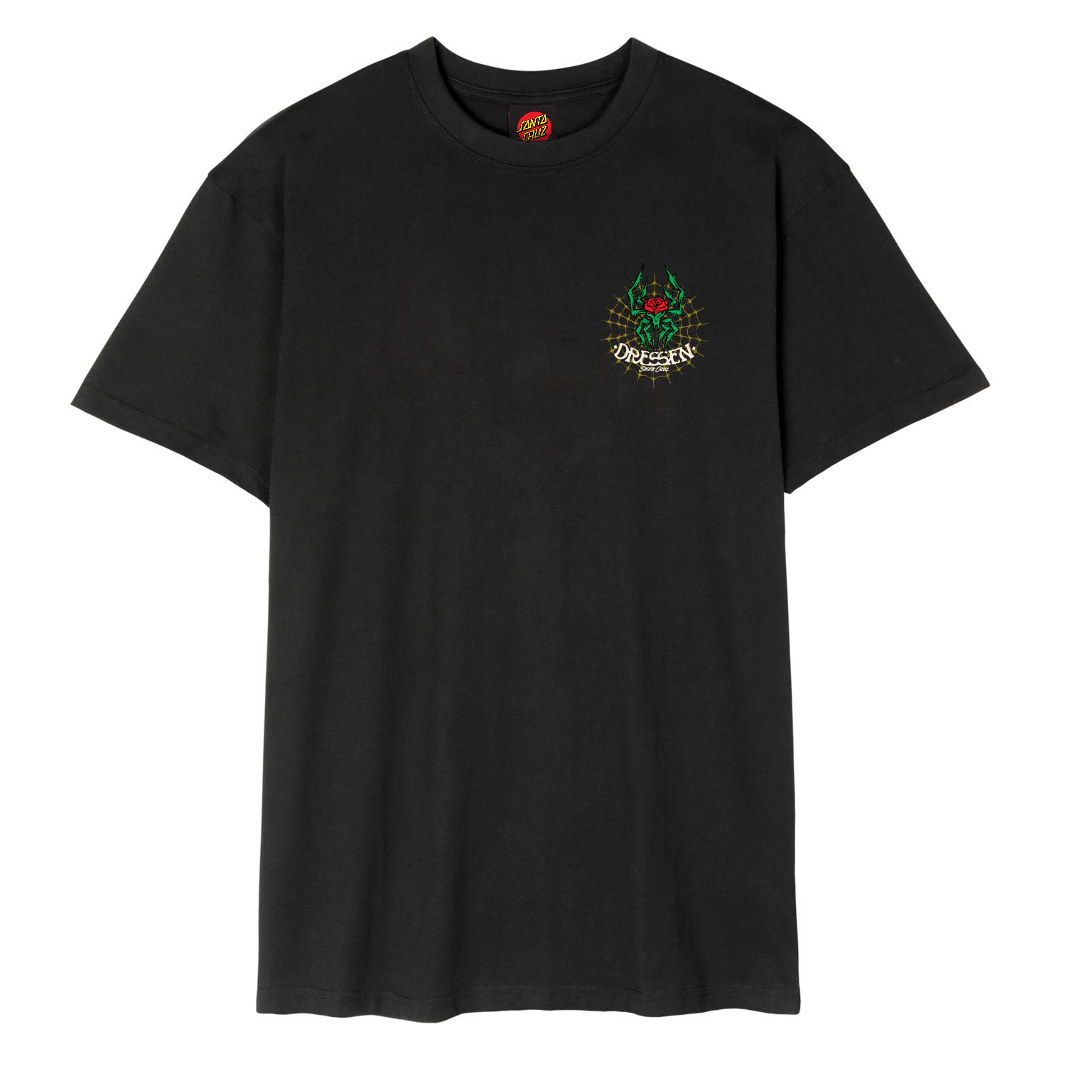 Santa Cruz Dressen Rose Cross 2 T-Shirt Rainforest