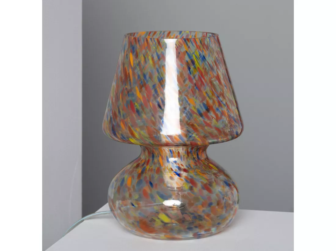 Lampe à Poser Verre Batlló Multicolore