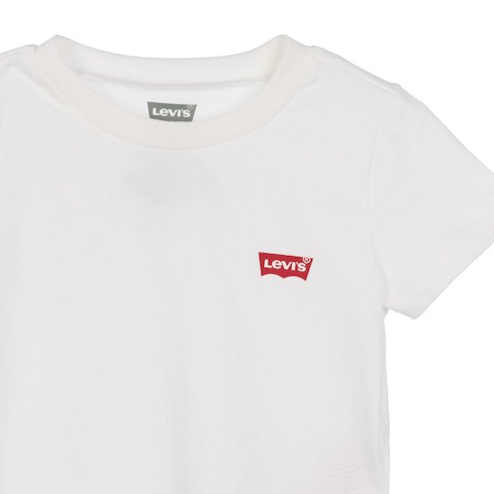 Ensemble t-shirt + short tricot   Bleu        12 mois   de               Levi's Kids