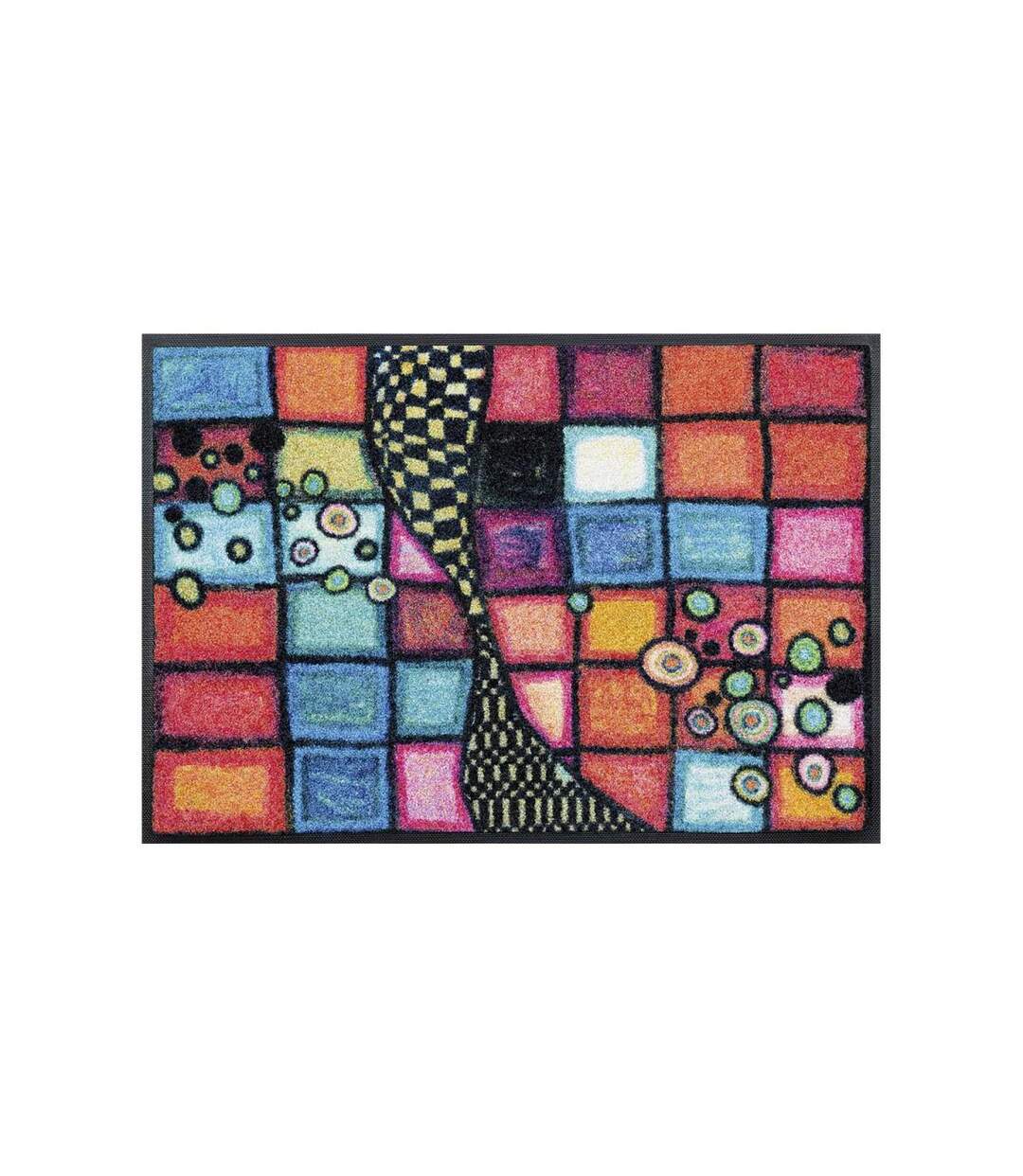 Paillasson TIGERDRA KT en polyamide doux et soyeux OEKO TEX