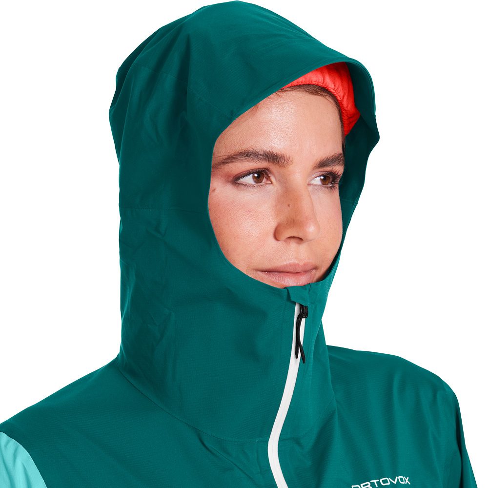 ORTOVOX 2.5L Civetta Hardshelljacke Damen ice waterfall