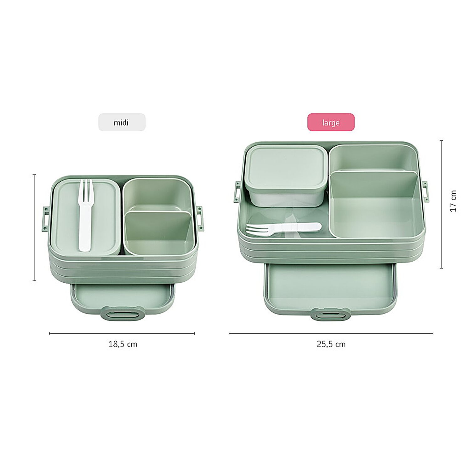 Mepal Take a Break Bento Lunchbox Large vivid blue