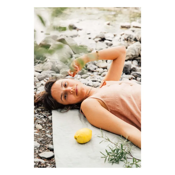 Matona Robe Lin | Vieux Rose