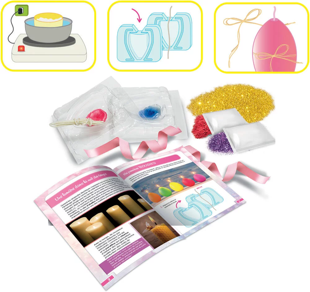MON SUPER COFFRET DE BOUGIES