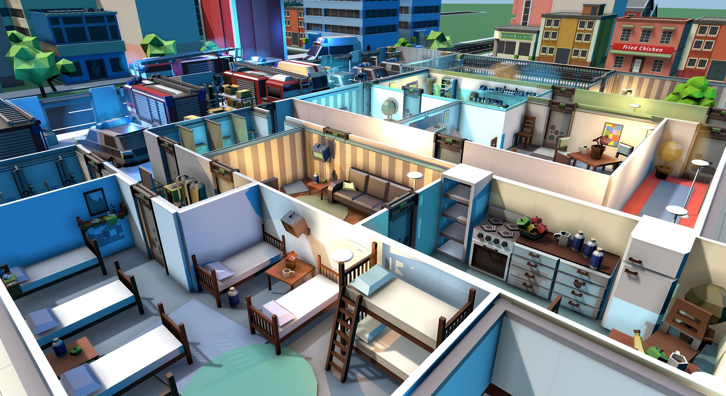 Der Blaulicht Tycoon - Rescue HQ