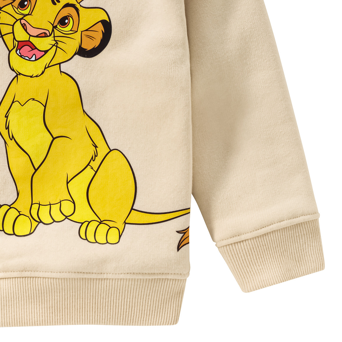 Topomini Der König der Löwen Sweatshirt creme