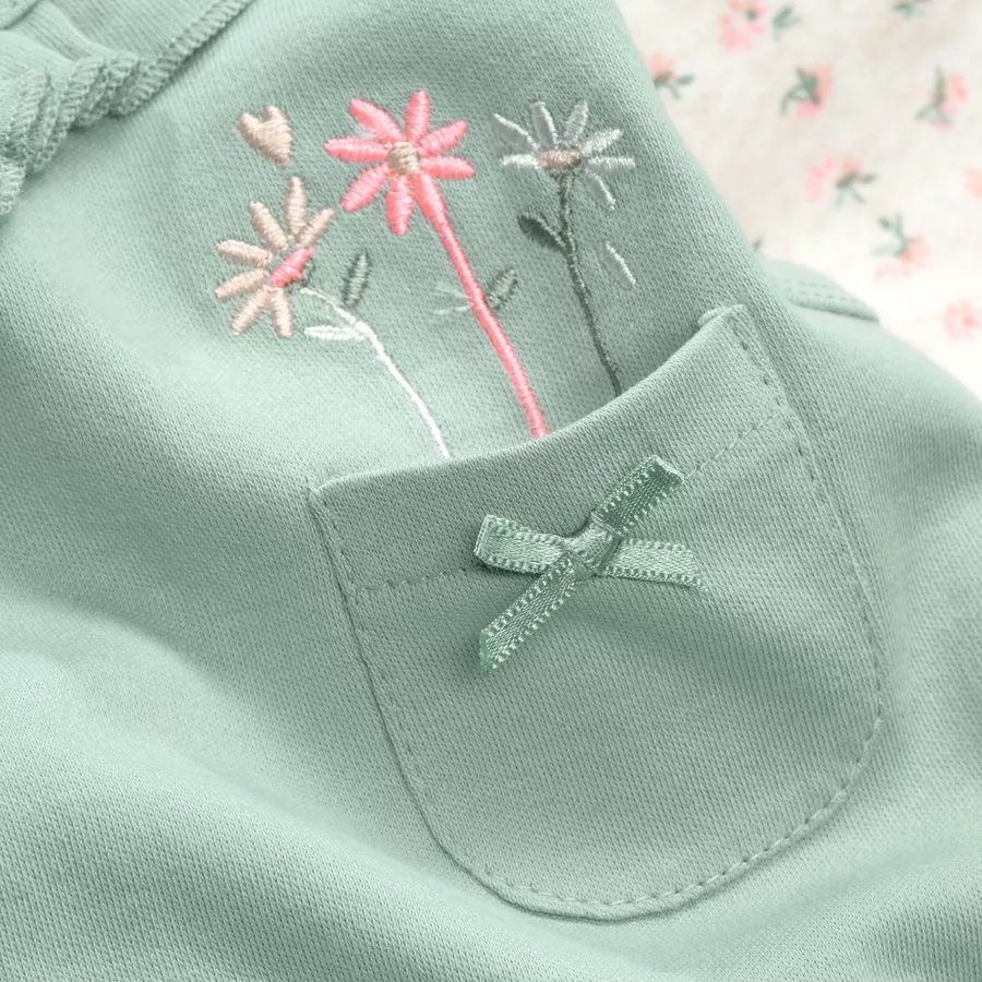 STACCATO Strampler+Shirt pale mint
