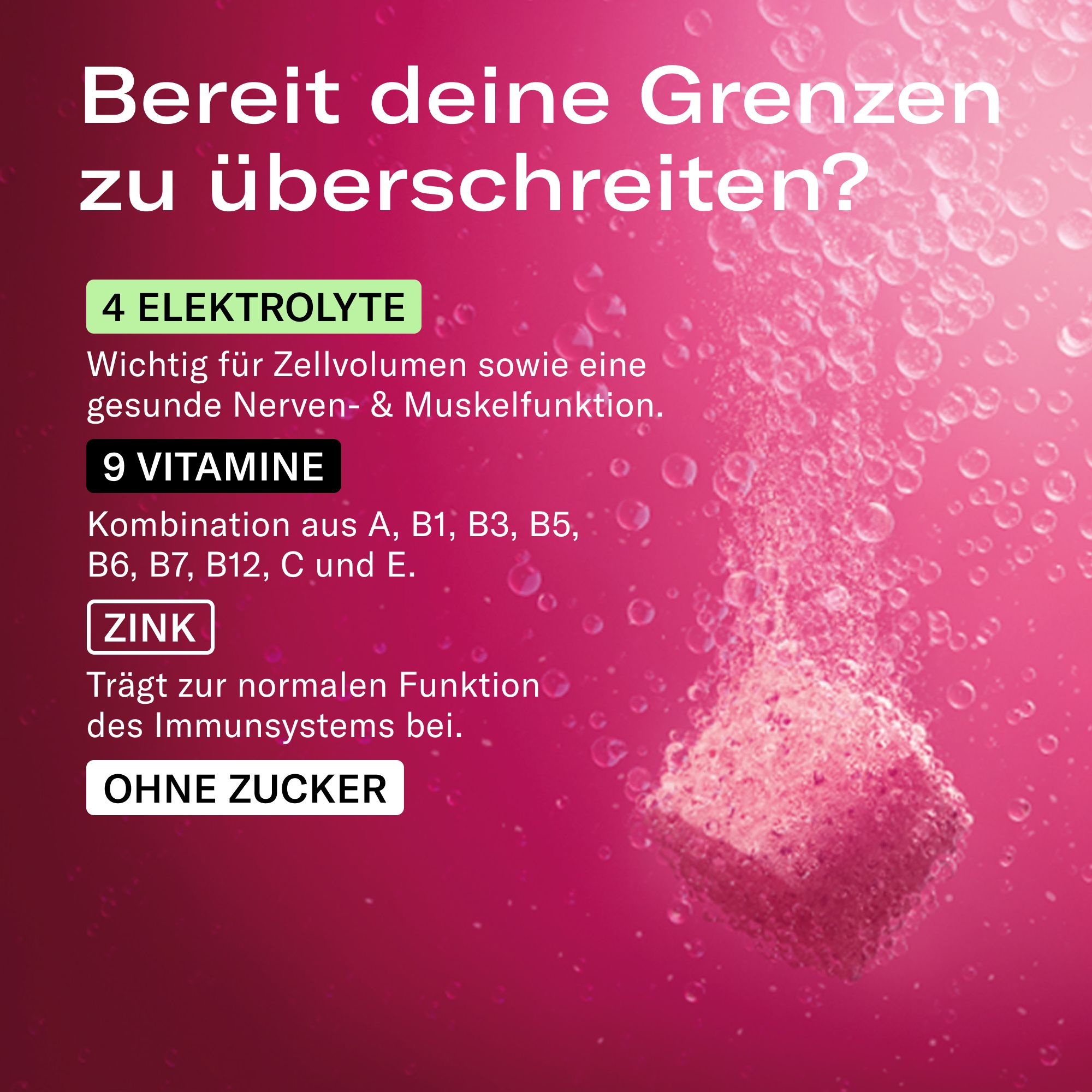 waterdrop® Microlyte Set Elektrolyt Getränkwürfel