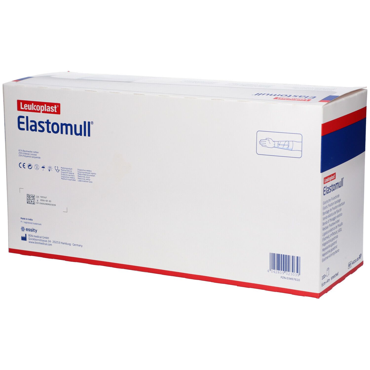 Elastomull® elastische Fixierbinde 4 m x 6 cm