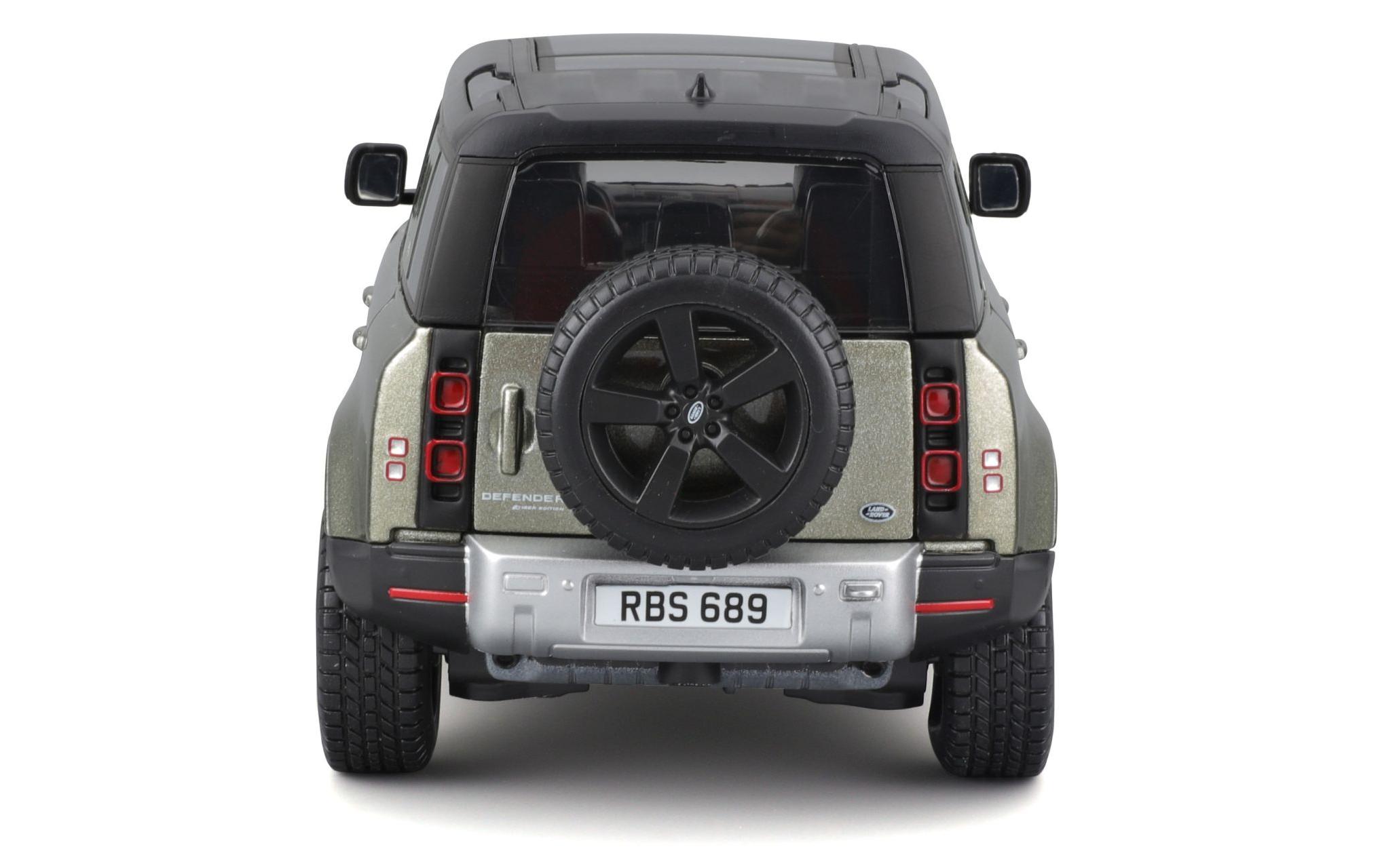 Land Rover Defender 2022 Grün 1:24Sammlermodell im Massstab 1:24