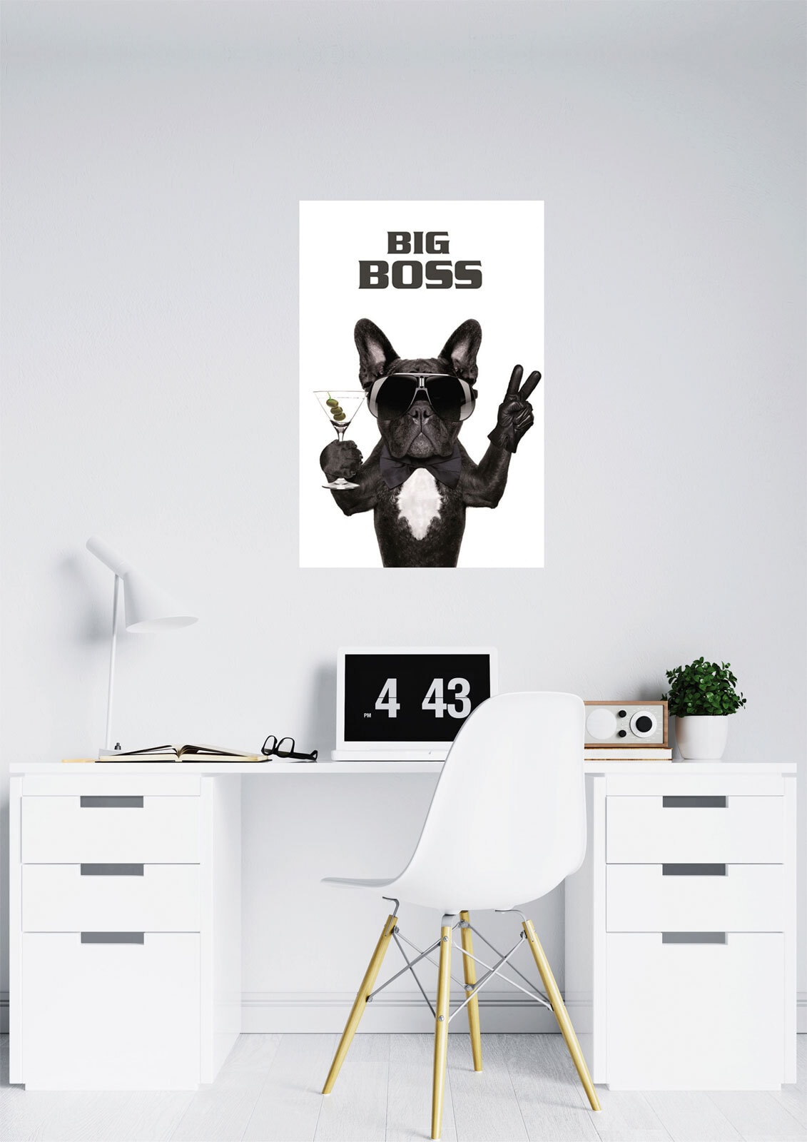 BÖNNINGHOFF Bild BIG BOSS 46 x 61 cm