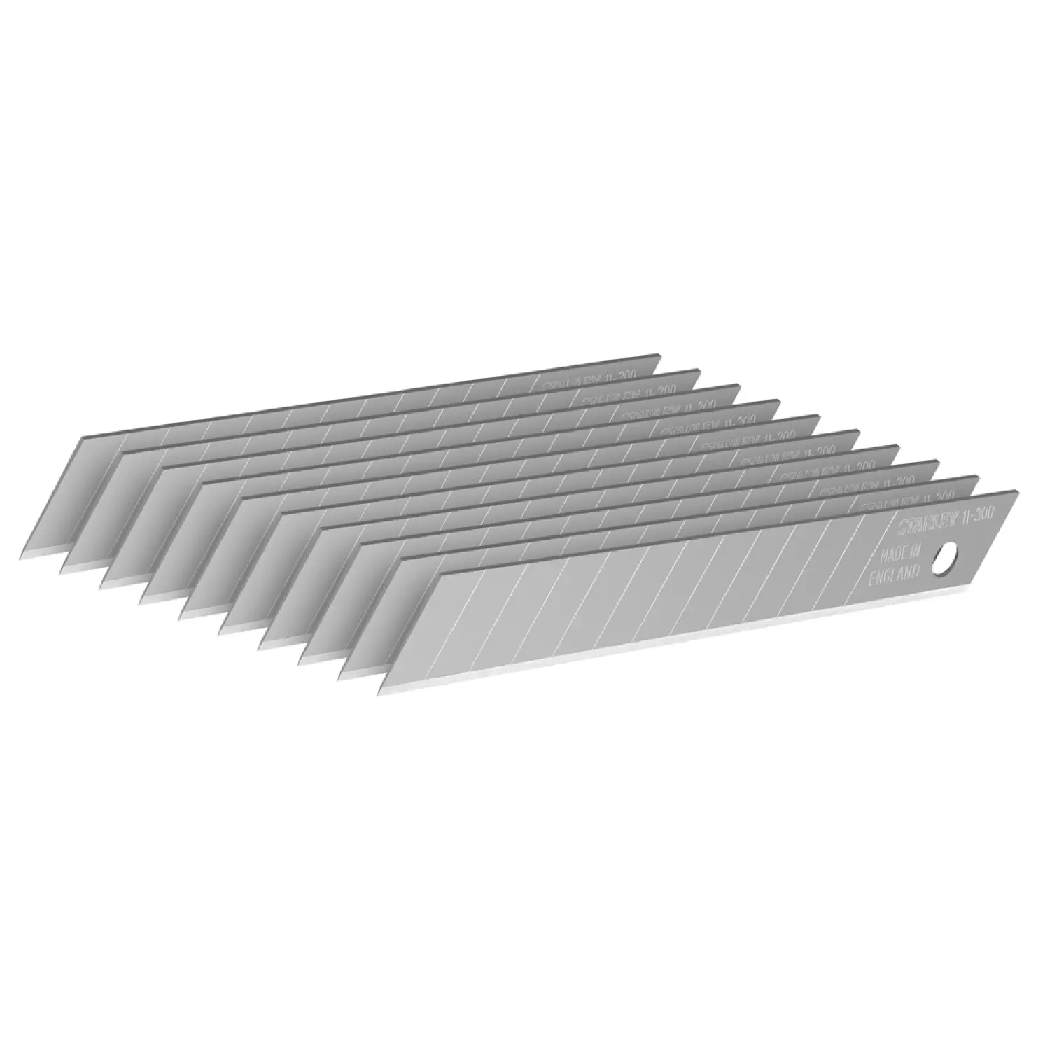 Stanley 0-11-300 afbreekmesjes - 9mm (10st)
