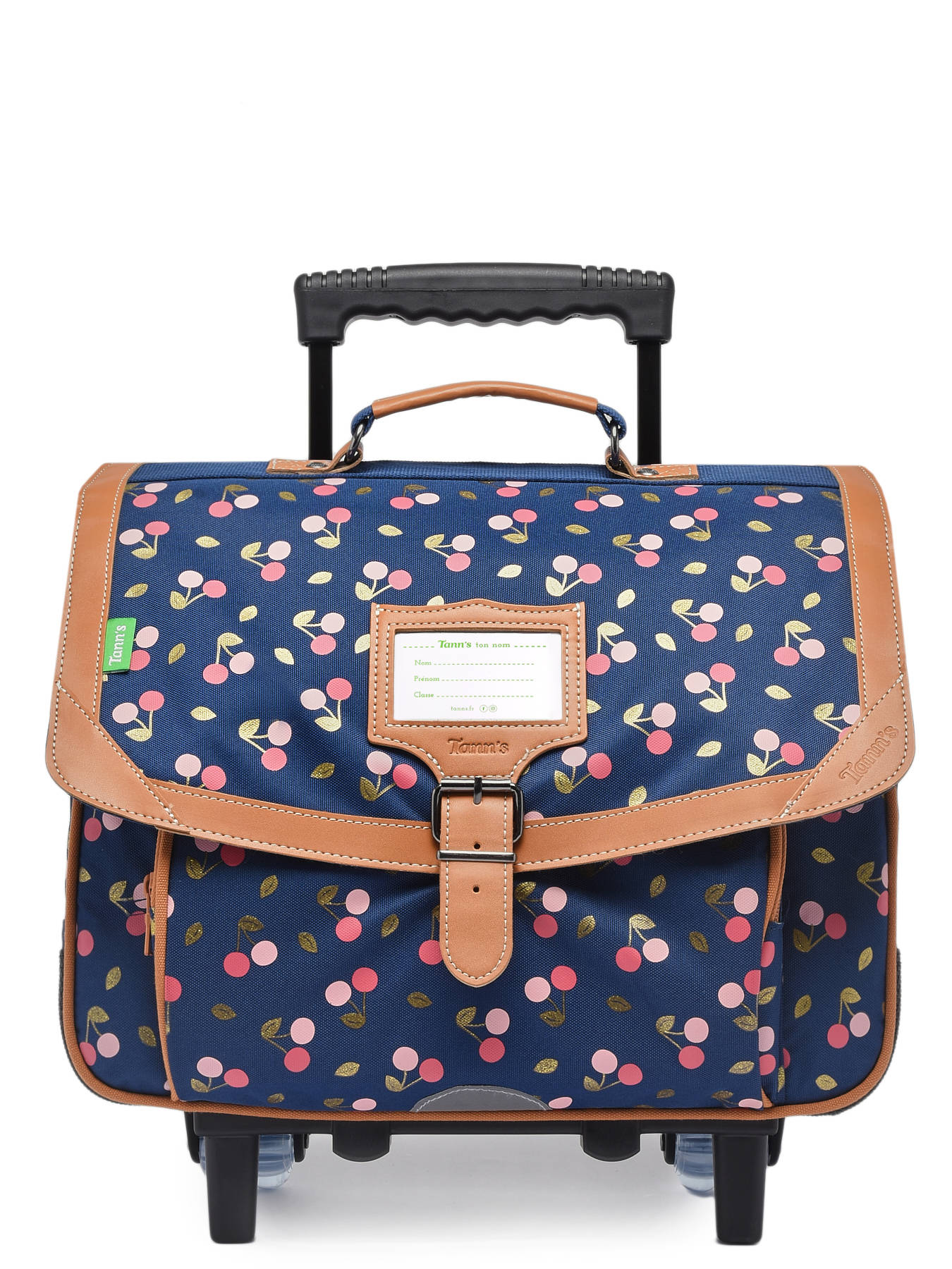 Cartable  roulettes 2 compartiments TANN'S