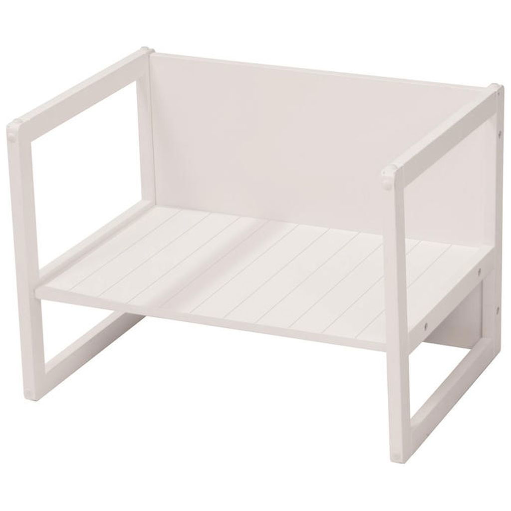 robaroba   Sitzbank oder Tisch 2in1 weiss