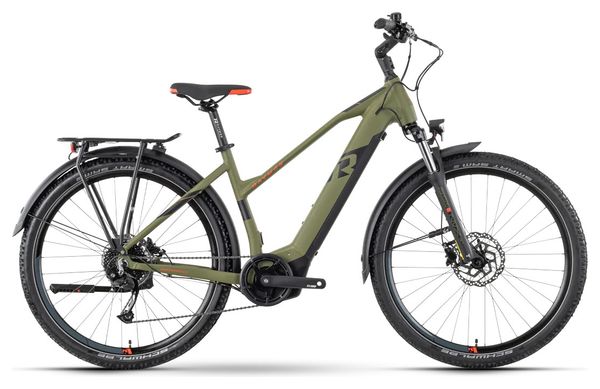 VTC Electrique Raymon CrossRay E 5.0 Lady Tektro M350 9V 500Wh 27.5'' Vert Mat