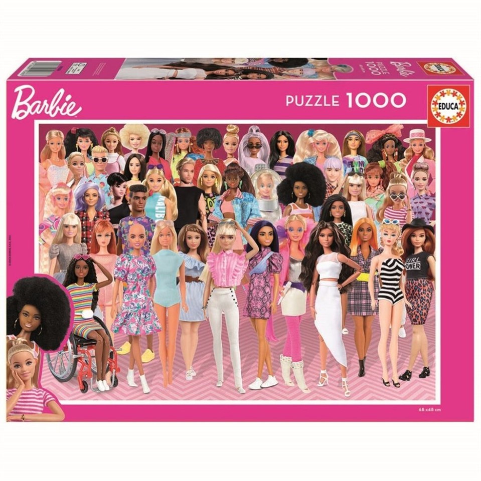 Educa - 1000 Barbie Puslespil