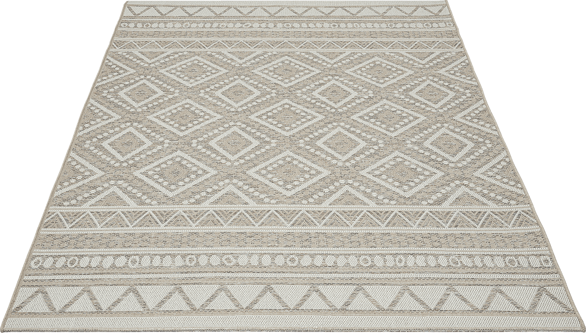 the carpet Teppich »Calgary« rechteckig 1 mm Höhe moderner robuster In und Outdoor Teppich