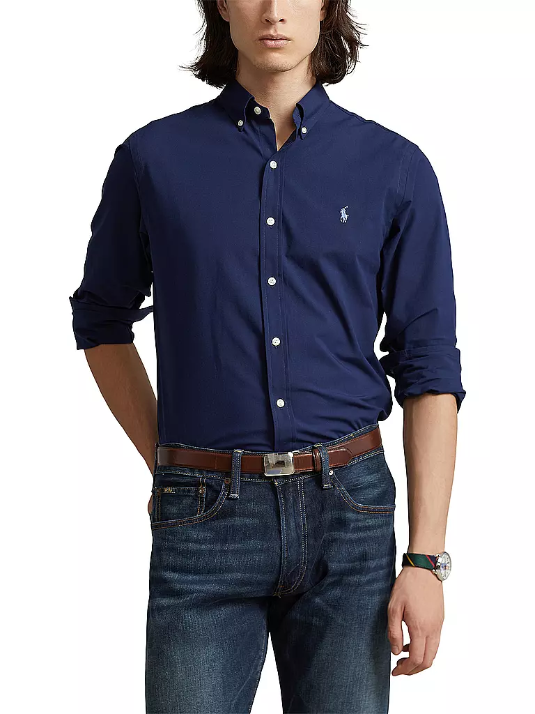 POLO RALPH LAUREN Hemd Custom Fit blau
