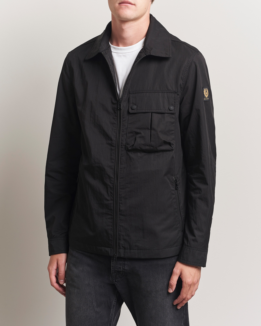 Belstaff Drome Overshirt Black