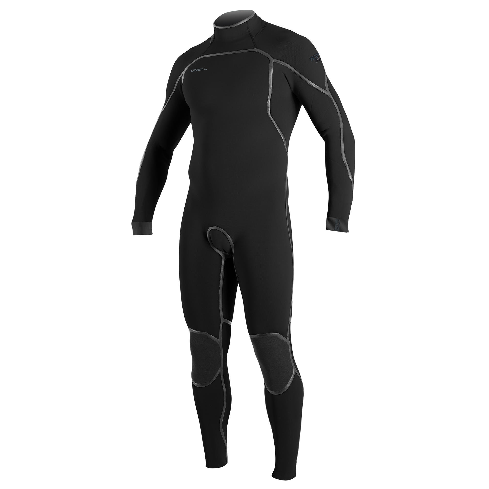 O'Neill Psycho One Back Zip 5/4 mm Full - Black BLK / BLK
