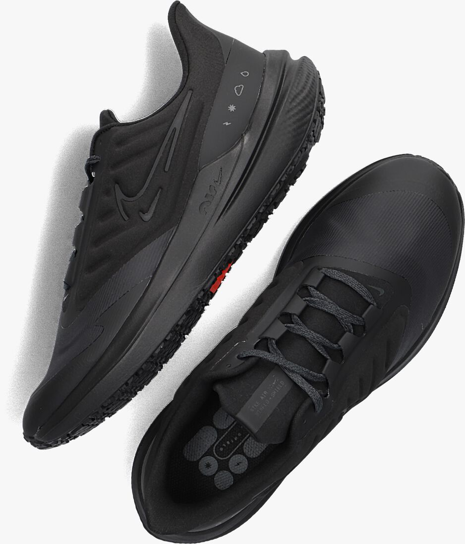 NIKE zwarte nike lage sneakers air winflo shield