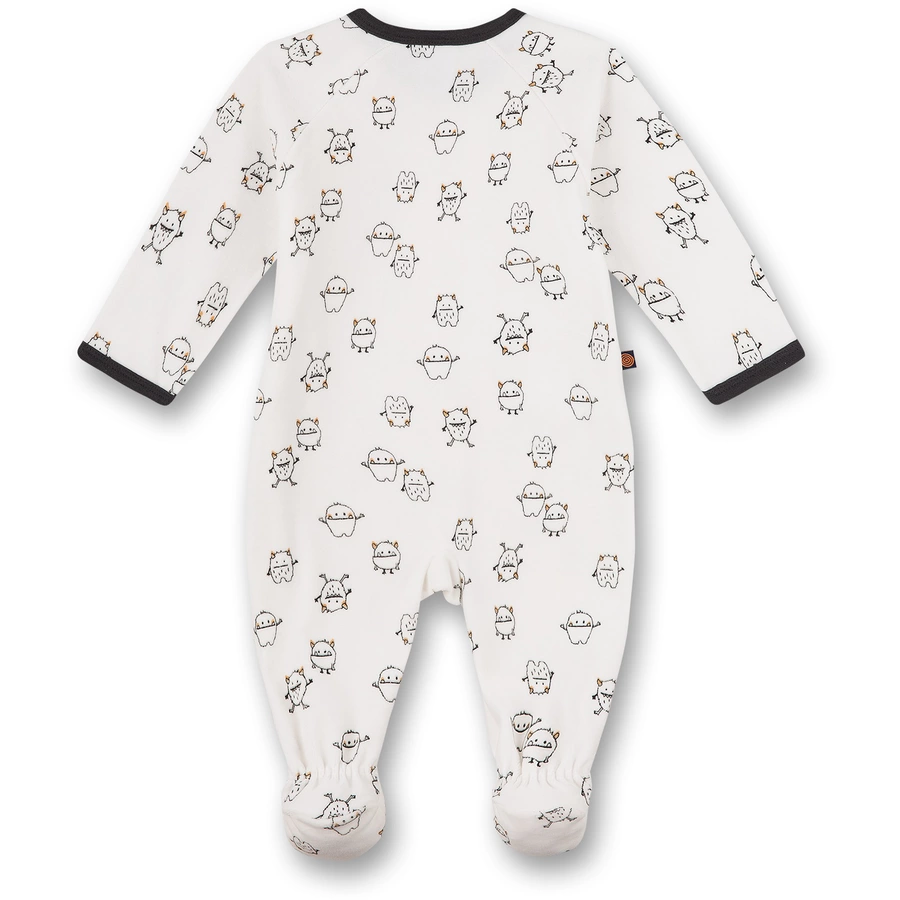 Sanetta Overall offwhite Monster Alloverprint