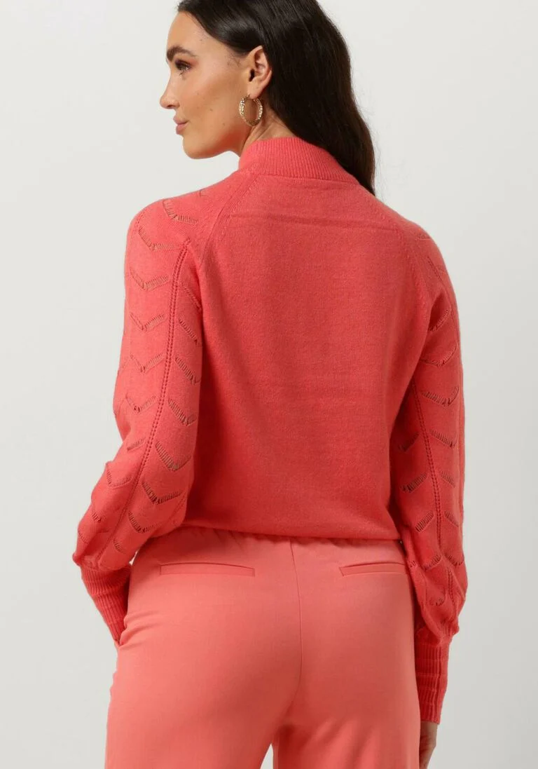 OBJECT roze object coltrui objeva l/s knit pullover