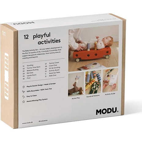 MODU baby motoriksæt - lysegrøn