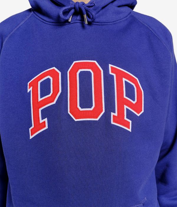Pop Trading Company Arch Hoodie (twilight blue)
