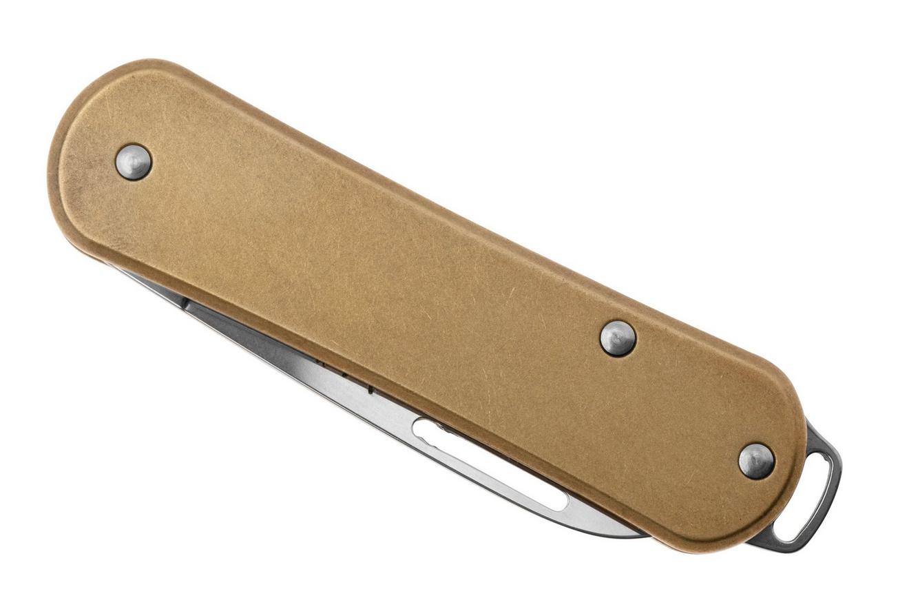 Fox Vulpis FX-VP108-OT Polished M390, Brass, zakmes
