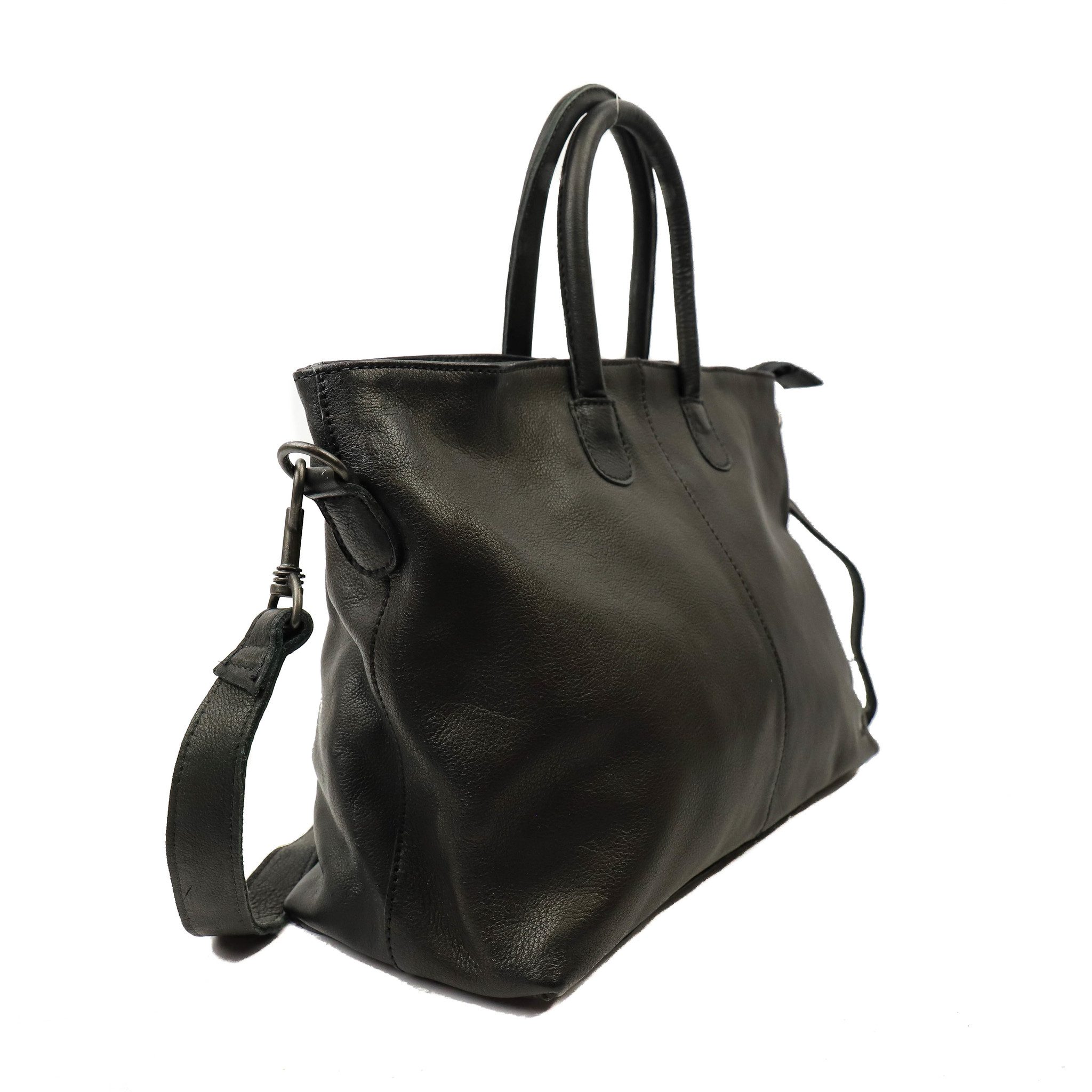 Bear Design Callisto Pelle Handtas Zavia Zwart CP2177
