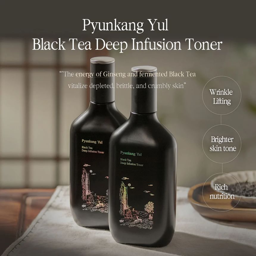 Pyunkang Yul - Zwarte thee diepe infusie toner