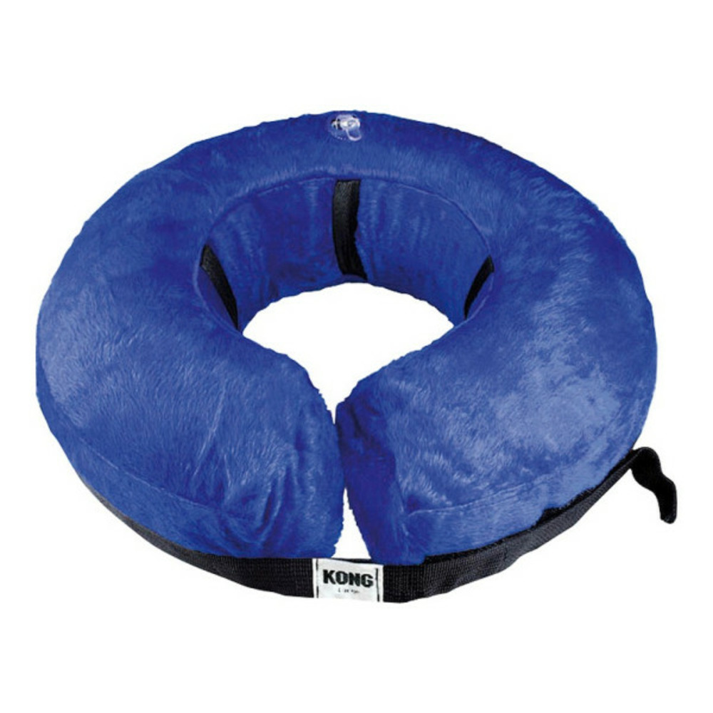 Collier de récupération pour chiens kong cloud bleu gonflable (15-25 cm)