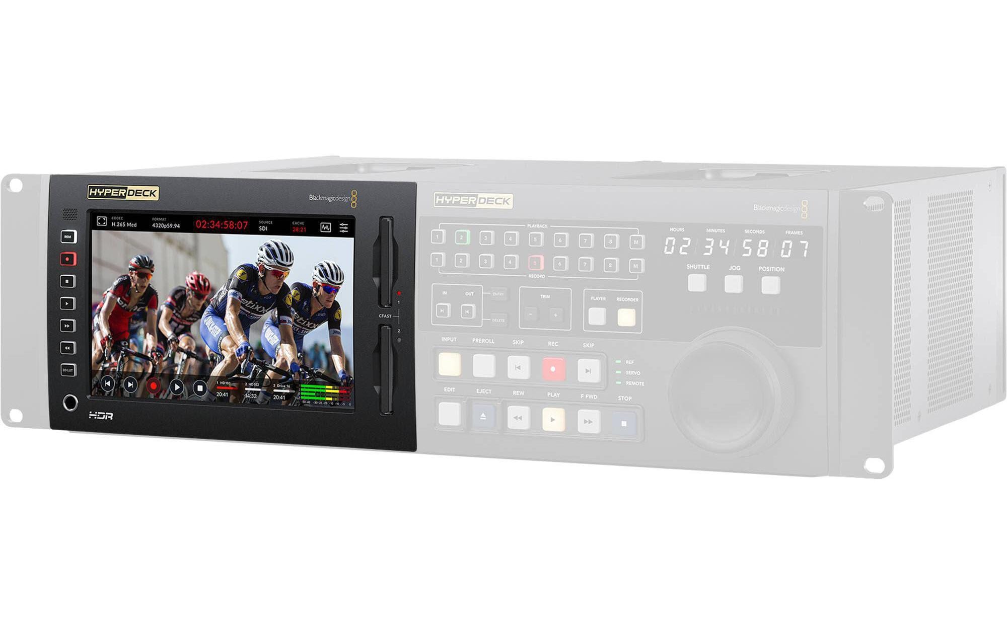 Recorder HyperDeck Extreme 8K HDR<br>8K-Broadcast-Deck