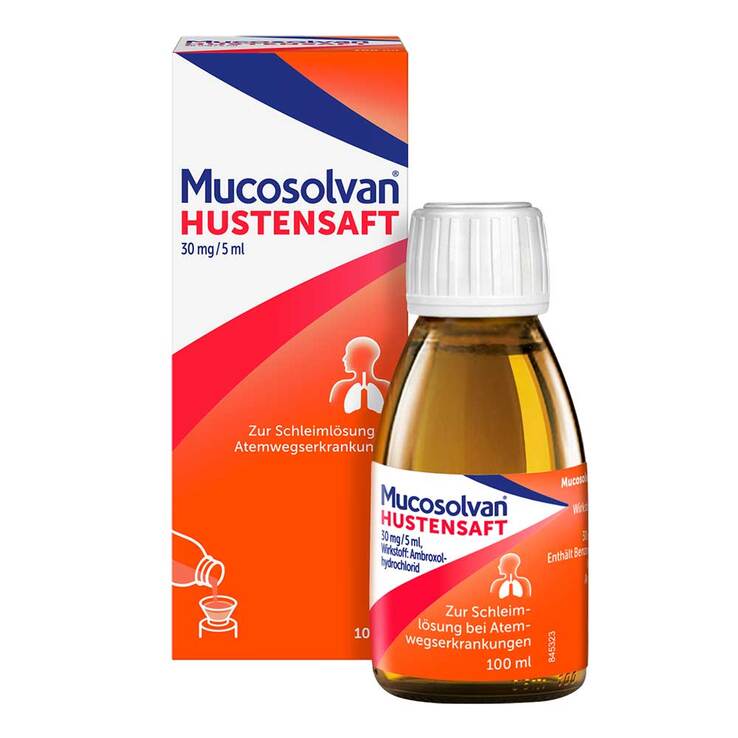 Mucosolvan Hustensaft, 100 ml