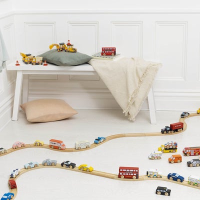 Le Toy Van Redningshelikopter & Redningsbiler