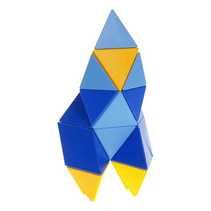 Trido Jeu de construction magnétique Sky - Set de 24 pièces