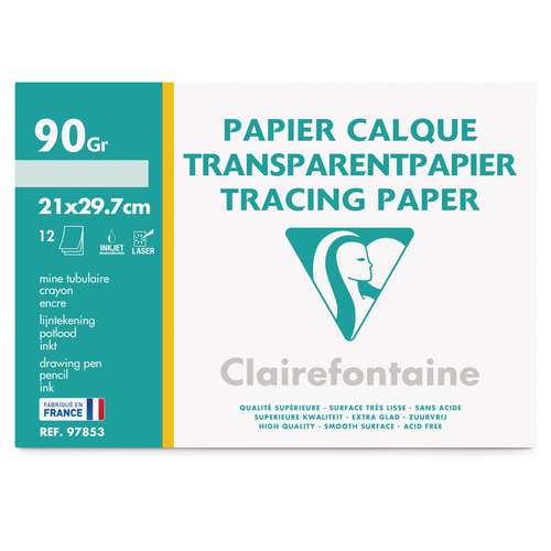 Clairefontaine Transparentpapier 90/95g
