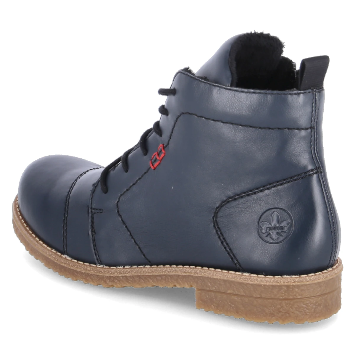 RiekerSchnürstiefeletten - ozean