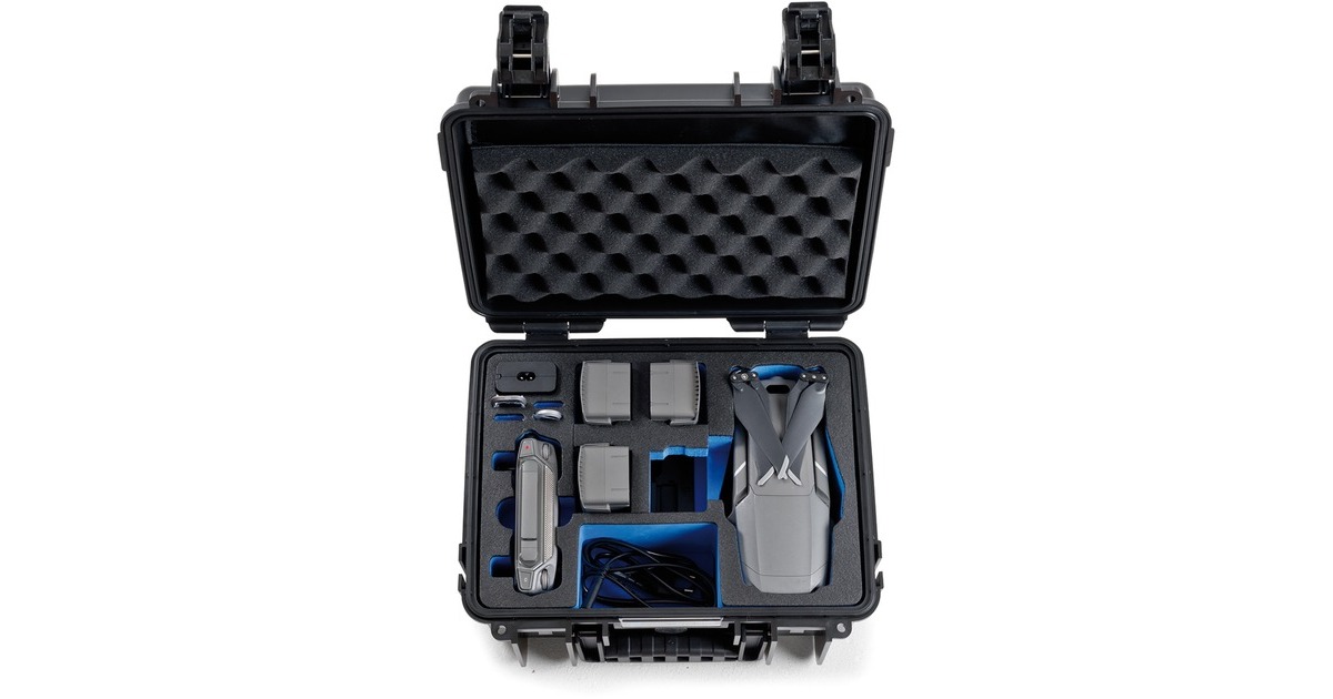 B&Woutdoor.case type 3000 DJI Mavic 2 koffer  (Zwart)