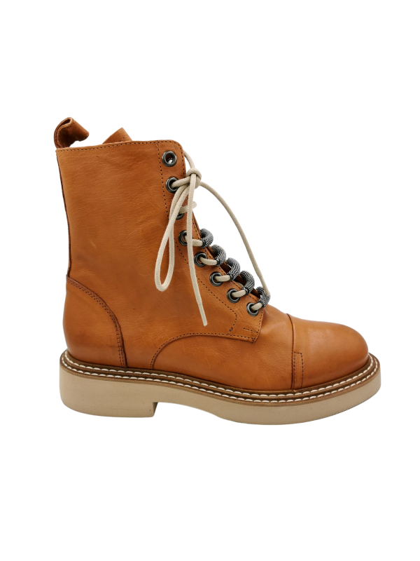 Bottines F112E5 Tronchetto Africa Cuoio - semerdjian
